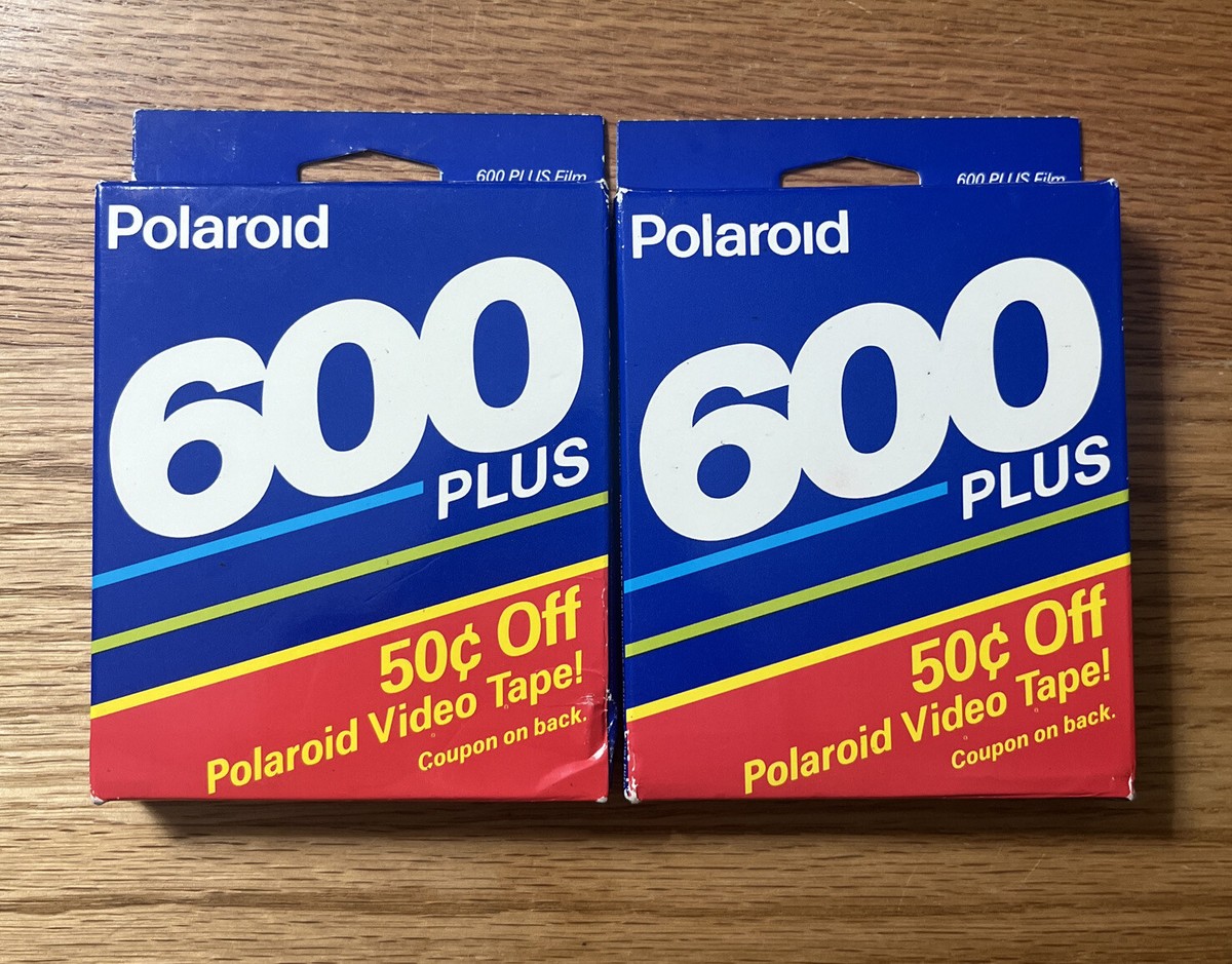X2 Polaroid 600 High Definition Instant Film Vintage Dead Stock