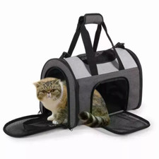 JESPET Soft-Sided Kennel Pet Carrier for Small Dogs, Cats, Puppy, Airline