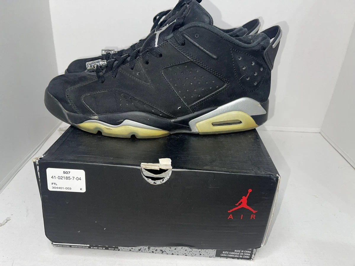 Jordan 6 top chrome low