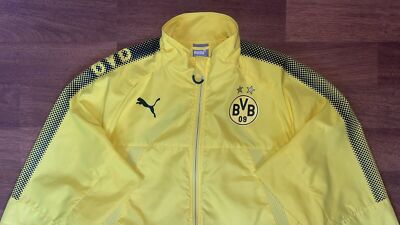 BORUSSIA DORTMUND PUMA 2017/2018 FOOTBALL ANTHEM JACKET SIZE “XXL