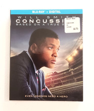 Concussion BRAND NEW Blu-ray 2015 Will Smith, Alec Baldwin, Luke Wilson, SEALED