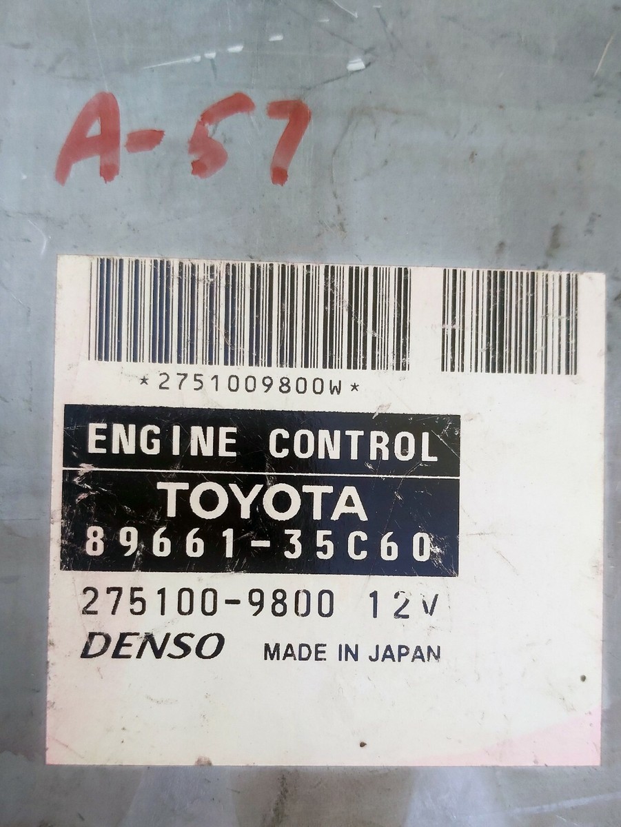 Toyota Hilux Surf 02-09 GRN215W 89661-35C60 1GRFE ECU JDM