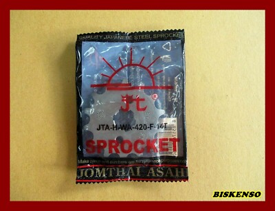Fit Honda MSX125 GROM125 Front 14T & Rear 30T Sprocket+ Yellow