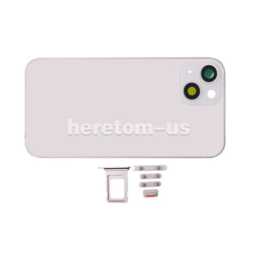 Vitre arrière coque cadre de remplacement pour iPhone 13 pas de petites pièces - Photo 22 sur 22