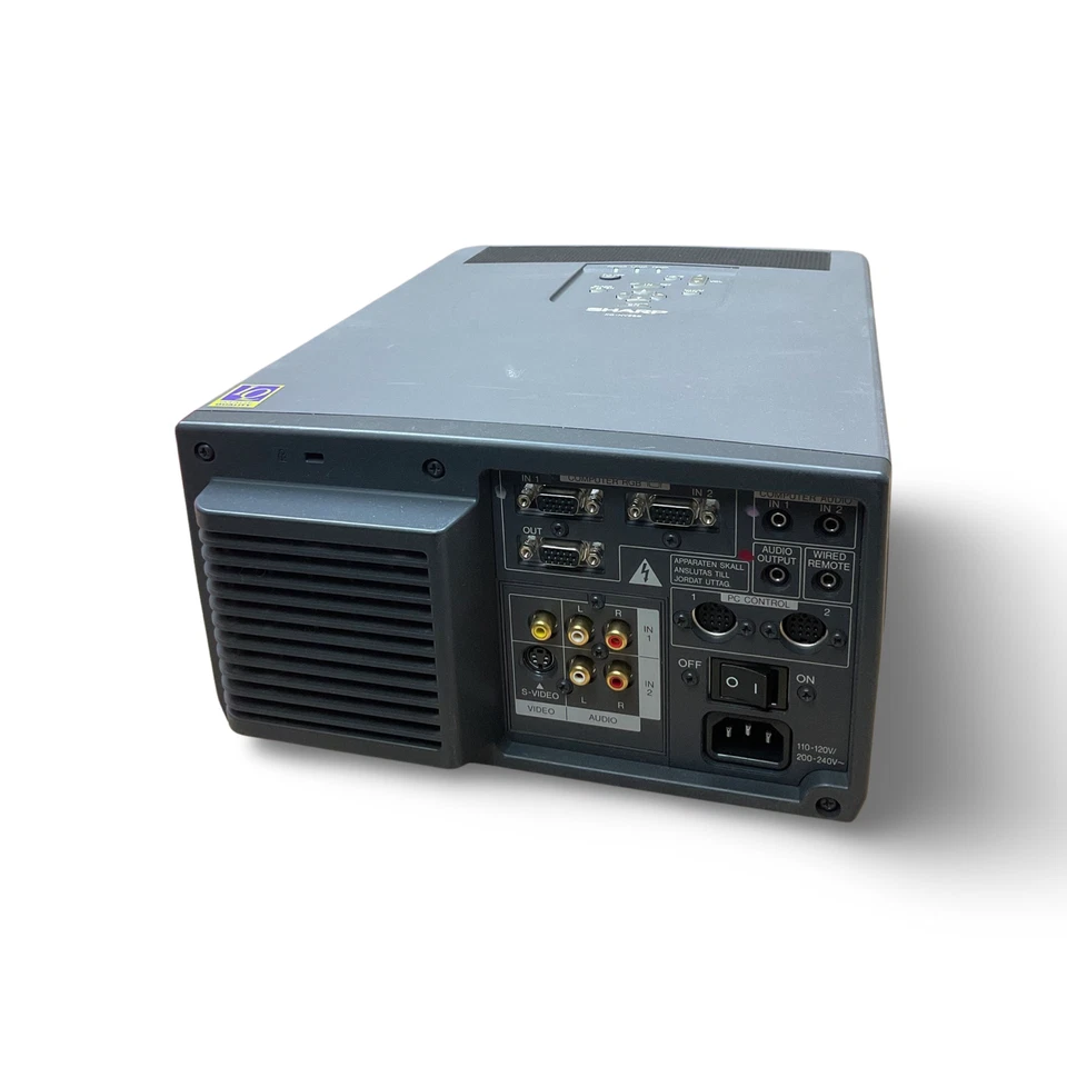 SHARP NOTEVISION 2 XG-NV2SB DIGITAL PROJECTOR TESTED - Image 2 of 2