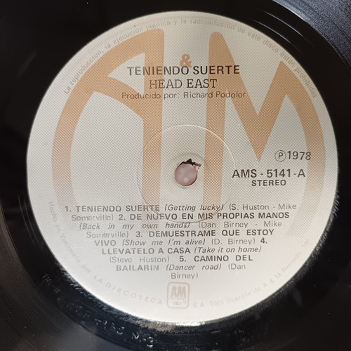 Head East Gettin' Lucky [1978] Vinyl LP Rock A&M Records Show Me I'm Alive eBay