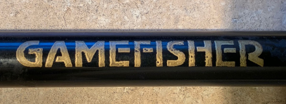 Sears and Roebuck Gamefisher fishing rod 6'6” Mel #2 63-30257
