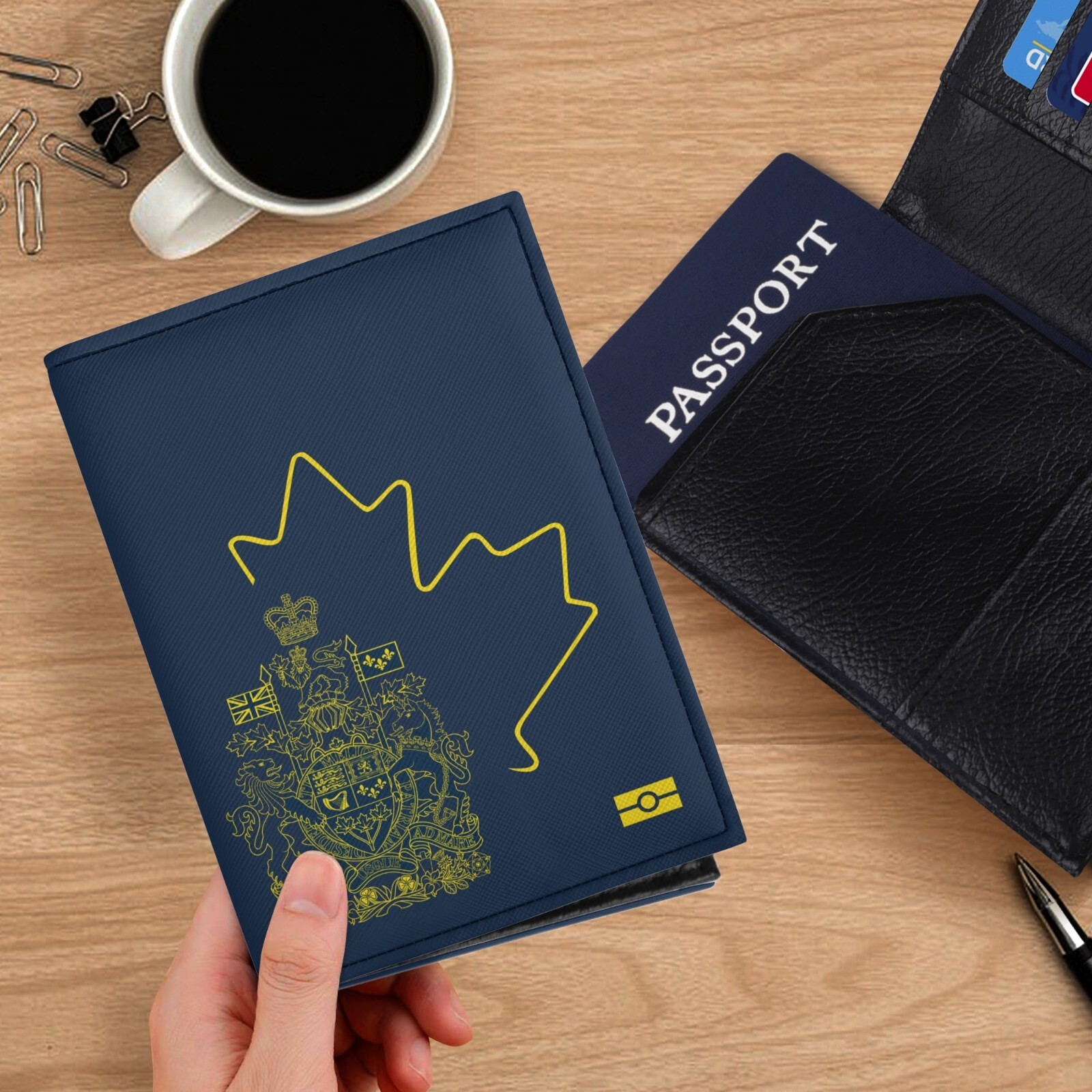 New Canadian Passport Holder for Secure Travel Documents-image
