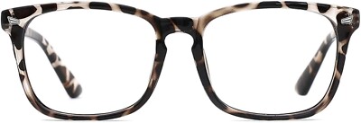 Blue Light Blocking Glasses for Women Men Clear Frame Square Nerd Eyeglasses Ant