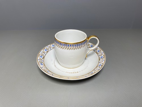 MEISSEN GEDECK TASSE UT UMLAUFENDER GOLDDEKOR BLUMEN GOLD 1.WAHL UM 1774 - Bild 2 von 18