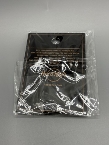 Hard Rock Cafe 16th Anniversary Pin Hollywood FL Hotel Casino Staff 2020 Sixteen - Bild 4 von 4