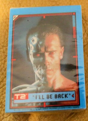 TERMINATOR 2 TOPPS 1991 KOMPLETTSATZ STICKER TOP ZUSTAND