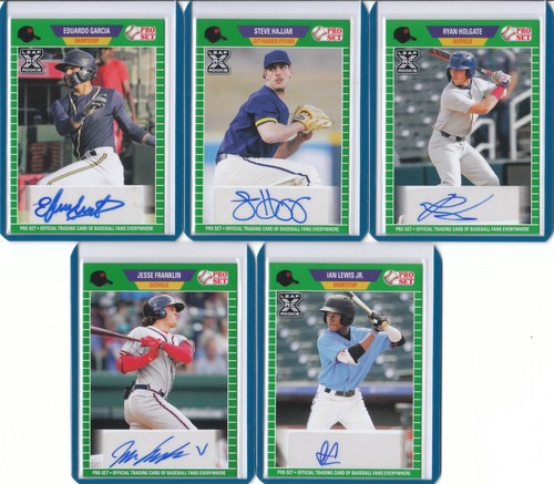 Juego Leaf Pro 2021 béisbol verde autógrafo automático elige tu tarjeta conjunto completo  - Imagen 2 de 3