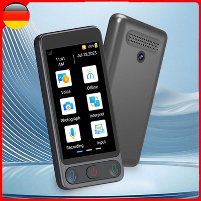 Language Translator Device 138 Languages 3.97inch Touch Screen Pocket Dictionary