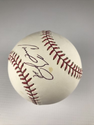 Marlins Tigers Cubs Cameron Maybin Signed Major League Baseball MLB Hologram - Picture 2 of 8