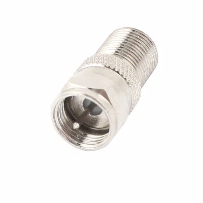 F-Type Male to F-Type Female Connector RF CCTV Coax Coaxial Adapter