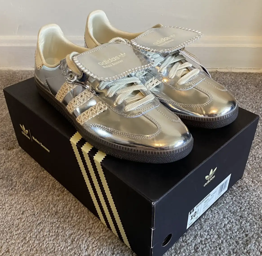 Adidas Samba Wales Bonner Silver | eBay Adidas Samba Wales Bonner Silver | eBay