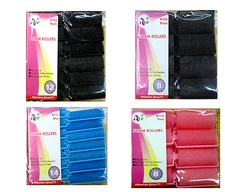 LOT OF 2 Pack --- Soft Cushion  FOAM HAIR ROLLER Curls