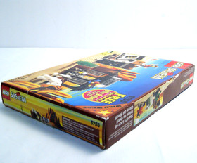 1996 Lego Sheriff's Lock-Up 6755 System Wild West EMPTY BOX ONLY & INSTRUCTIONS