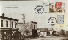  Hideaki Nakano 3494 Hawaii Postage on Canada Postmasters Union Stamps on Stamps