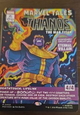 Thanos, The Mad Titan [Borderless Foil] #400 Prices | Magic Marvel