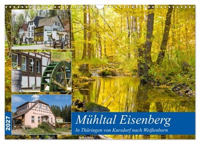 Mühltal Eisenberg (Wandkalender 2027 DIN A3 quer), CALVENDO Monatskalender