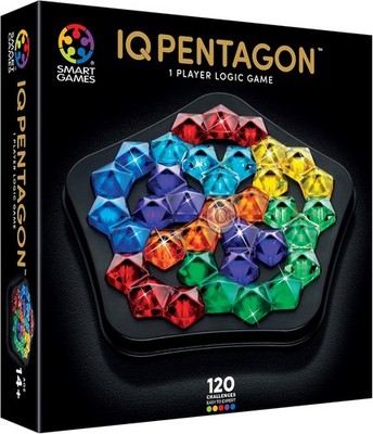 SMART GAMES IQ Pentagon   Logikspiel 120 Aufgaben ab 14 Jahren