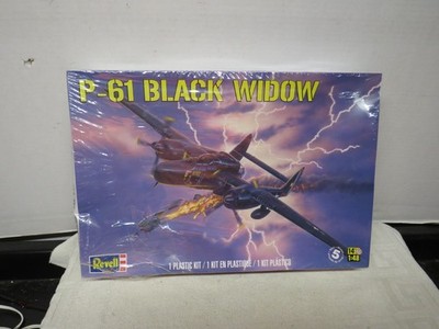 Level 5 Model Kit P-61 Black Widow Fighter Plane 1/48 Scale Model by Revell