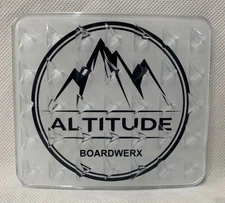 ALTITUDE BOARDWERX CLEAR SQUARE SNOWBOARD STOMP PAD *INCLUDES FREE STICKER