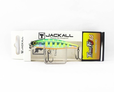 Jackall Tiny Fry 65SP Suspendieren Köder HL Flashing Chart Trout (2002)