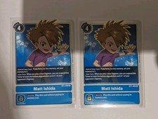 🔥1x Matt Ishida BT1-086 DIGIMON CCG Card Game RARE Tamer Bandai Booster MINT/NM