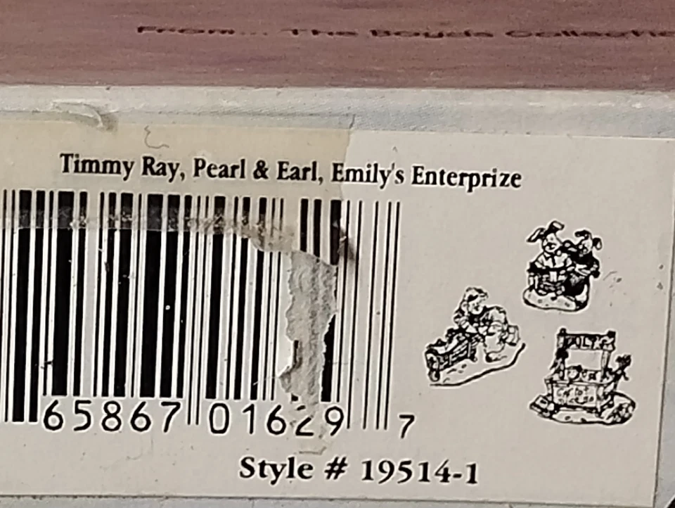 BOYDS BEARLY BUILT VILLAGE ACCESORIOS Boyds Town Lote de 8 VER FOTOS Foto 4 de 4