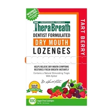 TheraBreath Dry Mouth Mandarin Mint Lozenges, 100 count, 165 g