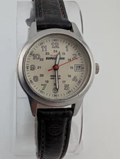 Timex Expedition Mini Field Date WR 26mm Women's Watch Leather Band New Battery