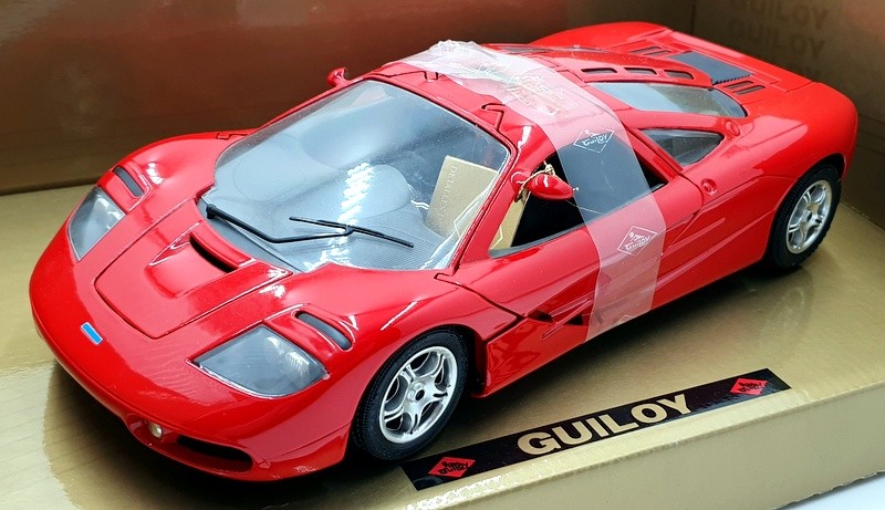 Guiloy 1/18 Scale Diecast 67505 - McLaren Prototype F1 - Red | eBay