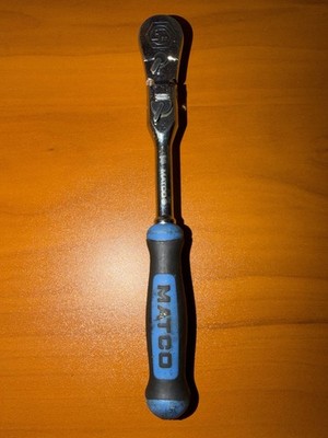 Matco Tools 1/4  Drive 7  Locking Flex Head Ratchet   Good Condition