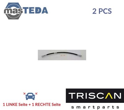 8150 24128 BREMSSCHLAUCH BREMSLEITUNG VORNE TRISCAN 2PCS FÜR VAUXHALL OMEGA