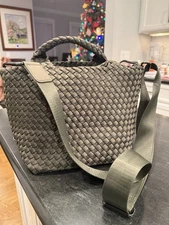Naghedi | St. Barths Small Tote in Olive