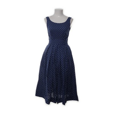 Emily and Fin, Kleid, Größe: 38, Blau/Weiß, Baumwolle, Gepunktet, Damen #47D