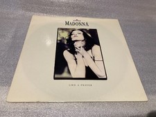 MADONNA-like a prayer -1989-FRENCH 7" vinyl-glossy sleeve, see photos ex/ex