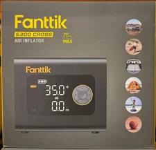 Fanttik S300 Cross Air Inflator Max 75 PSI with Light and Power Bank