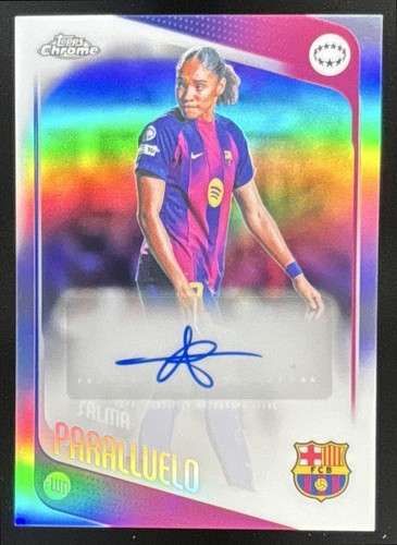 2025-26 Chrome UEFA Women's Champions League Salma Paralluelo