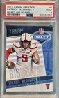 2017 Panini Prestige Draft Big Board Patrick Mahomes Rookie PSA MINT 9 Chiefs RC