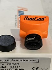 NEW RunCam Racer 2 Camera DC 5-36V FOV 145� 2.1mm Lens Orange NTSC / PAL