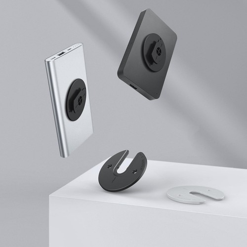 Tablet Wall Mount Rotatable Kitchen Cabinet Holder for WIFI Routers & e-Reader - 第 8/14 張圖片