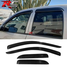 Fits 02-09 Dodge Ram 1500 Quad/Crew Cab Window Visors Sun Vent Rain Guard 4PCS