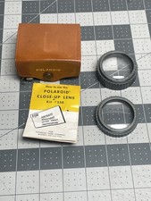 Vintage Polaroid Close Up Lens Kit 550 with Leather Case