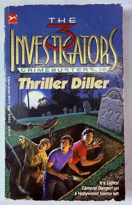 The Three Investigators Crimebusters 6 Thriller Diller PB 1989 Vintage Mystery