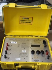 PPM R1L-C Ground Resistance Tester Ohmmeter USMC GPETE NSN 6625-01-377-6166