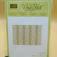 Stampin Up Textured Impressions Embossing Folder - You Choose - Sizzix Big Shot